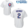 Nico Hoerner #2 Chicago Cubs Mens Home Limited Baseball Cool Base Jersey - White