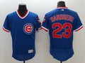 Ryne Sandberg #23 Chicago Cubs Majestic Mens 2016 Retired Pullover Flexbase Limited Baseball Jersey - Blue