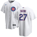Seiya Suzuki #27 Chicago Cubs Mens Limited Cool Base Baseball Jersey - White
