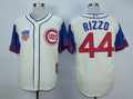 Anthony Rizzo #44 Chicago Cubs Majestic Mens 1942 Cooperstown Limited Throwback Jersey - Cream