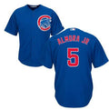 Albert Almora Jr #5 Chicago Cubs Majestic Mens Limited Cool Base Baseball Jersey - Blue
