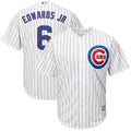 Carl Edwards Jr #6 Chicago Cubs Majestic Mens Home Cool Base Limited Player Jersey - White
