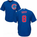 Ian Happ #8 Chicago Cubs Majestic Mens Limited Cool Base Jersey - Royal Blue