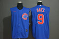 Javier Baez #9 Chicago Cubs Nike Mens 2020 Cool Refreshing Sleeveless Fan Limited Jersey - Blue