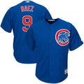 Javier Baez #9 Chicago Cubs Majestic Mens Alternate Limited Cool Base Player Jersey - Royal