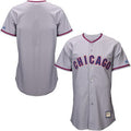 Chicago Cubs Majestic Mens Blank Cooperstown Limited Cool Base Team Jersey - Gray