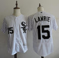 Brett Lawrie #15 Chicago White Sox Majestic Mens 2016 Home Flexbase Limited Baseball Jersey - White