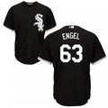 Adam Engel #63 Chicago White Sox Majestic Mens Limited Cool Base Jersey - Black