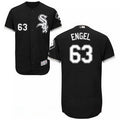 Adam Engel #63 Chicago White Sox Majestic Mens Limited Flex Base Jersey - Black