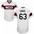 Adam Engel #63 Chicago White Sox Majestic Mens Pullover Limited Flex Base Jersey - White