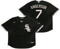 Tim Anderson #7 Chicago White Sox Nike Mens Limited Flex Base Jersey - Black