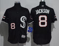 Bo Jackson #8 Chicago White Sox Majestic Mens 2016 Retro Limited Flex Base Jersey - Black