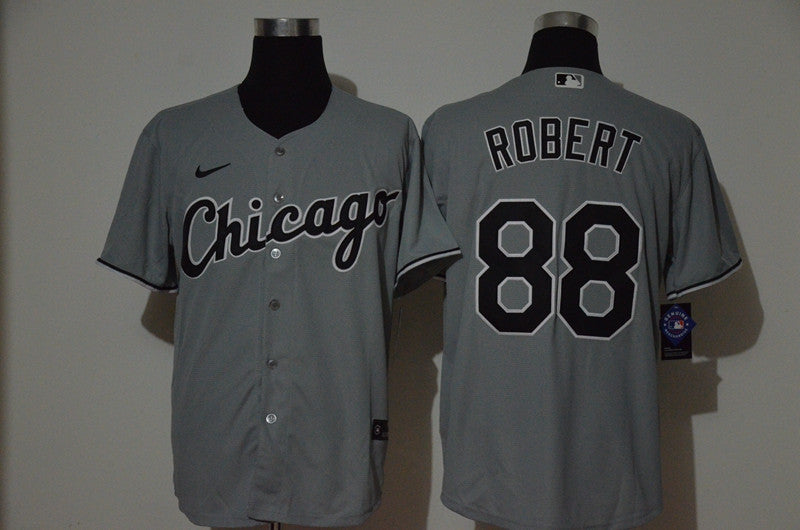 Luis Robert #88 Chicago White Sox Nike Mens Limited Flex Base Jersey - Grey