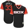 James Shields #25 Chicago White Sox Majestic Mens 2017 Juego G Players Weekend Authentic Jersey - Black