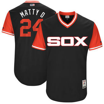 Matt Davidson Chicago White Sox Majestic Mens 2017 Matty D Players Weekend Authentic Jersey - Black