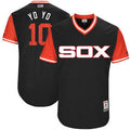 Yoan Moncada Chicago White Sox Majestic Mens 2017 Yoyo Players Weekend Authentic Jersey - Black