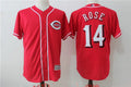 Pete Rose #14 Cincinnati Reds Majestic Mens Limited Retired Cool Base Jersey - Red