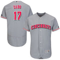 Chris Sabo #17 Cincinnati Reds Mens Flexbase Authentic Jersey - Grey