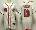Joey Votto #19 Cincinnati Reds Nike Mens Limited Flex Base Jersey - White
