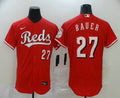 Trevor Bauer #27 Cincinnati Reds Nike Mens Limited Flex Base Jersey - Red