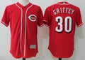 Ken Griffey Jr #30 Cincinnati Reds Mens Limited Retired Cool Base Jersey - Red
