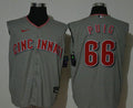 Cincinnati Reds #66 Nike Mens 2020 Yasiel Puig Cool Refreshing Sleeveless Fan Limited Jersey - Gray