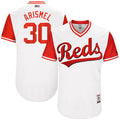 Cincinnati Reds Majestic Mens 2017 Arismendy Alcantara Arismel Players Weekend Authentic Jersey - White