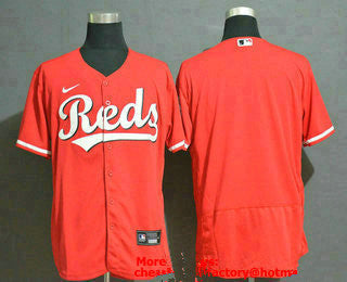 Cincinnati Reds Nike Mens Limited Blank Flex Base Jersey - Red