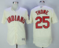 Jim Thome #25 Cleveland Indians Majestic Mens Limited Flex Base Jersey - Cream
