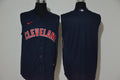 Cleveland Indians Nike Mens 2020 Blank Cool Refreshing Sleeveless Fan Limited Jersey - Navy Blue
