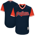 Cleveland Indians Majestic Mens 2017 Players Weekend Authentic Team Jersey - Navy