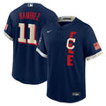 Jose Ramirez #11 Mens 2021 Cleveland Star Game Gift Cleveland Fans Player Jersey - Navy