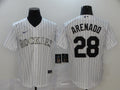 Nolan Arenado #28 Colorado Rockies Nike Mens Limited Cool Base Jersey - White