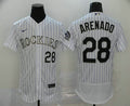 Nolan Arenado #28 Colorado Rockies Nike Mens Limited Flex Base Jersey - White