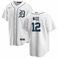 Casey Mize #12 Detroit Tigers Majestic Mens Home Limited Cool Base Player Jersey - White