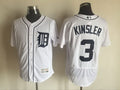 Ian Kinsler #3 Detroit Tigers Mens 2015 Home Limited Cool Base Jersey - White