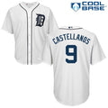 Nick Castellanos #9 Detroit Tigers Mens Limited Cool Base Jersey - White