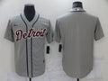 Detroit Tigers Nike Mens Limited Blank Cool Base Jersey - Grey