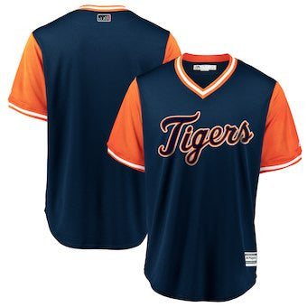 Detroit Tigers Majestic Mens 2018 Blank Players Weekend Limited Team Jersey - Navy