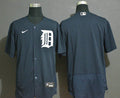 Detroit Tigers Nike Mens Limited Blank Flex Base Jersey - Navy Blue