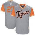 Detroit Tigers Jordan Mens 2017 Zimmermann J Z Majestic Players Weekend Authentic Jersey - Gray