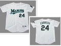 Miguel Cabrera #24 Florida Marlins Majestic Mens 2005 Home Limited Throwback Baseball Jersey