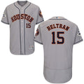 Carlos Beltran #15 Houston Astros Mens 2017 Flexbase Authentic World Series Bound Jersey - Grey
