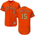 Carlos Beltran #15 Houston Astros Mens 2018 Gold Program Flexbase Limited Jersey - Orange