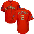 Alex Bregman #2 Houston Astros Mens 2018 Gold Program Limited Cool Base Jersey - Orange