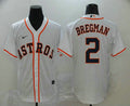 Alex Bregman #2 Houston Astros Nike Mens Limited Cool Base Jersey - White