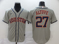 Jose Altuve #27 Houston Astros Nike Mens Limited Cool Base Jersey - Gray