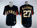 Jose Altuve #27 Houston Astros Mens Gold Program Flexbase Limited Jersey - Navy Blue