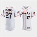 Jose Altuve #27 Houston Astros Mens 60Th Anniversary Limited Flex Base Baseball Jersey - White