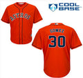 Carlos Gomez #30 Houston Astros Mens Alternate Limited Cool Base Jersey - Orange